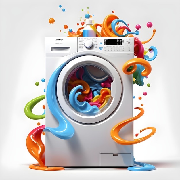 3d Podium washing machine detergents