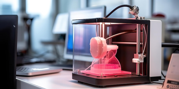 Photo 3d printer for creating medical samples