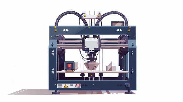 A 3D printer is a machine that can create a threedimensional object from a digital file