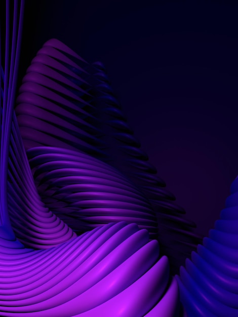 3d purple abstract background