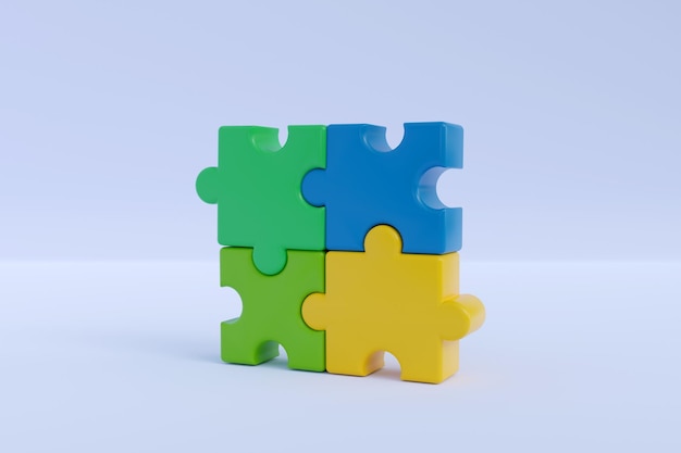 3D puzzelstukken