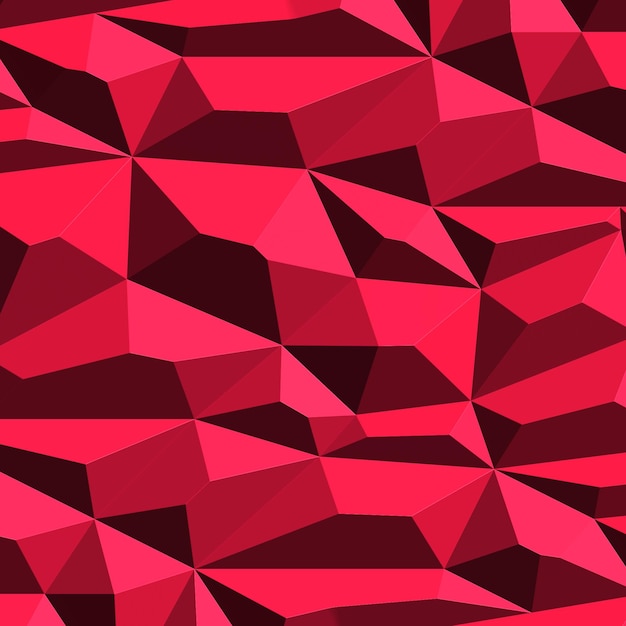 3D pyramid brick abstract geometric background