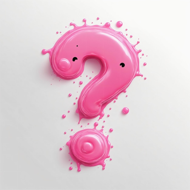 Photo 3d question mark icon sign or ask faq and qa answer solution information 3d icon