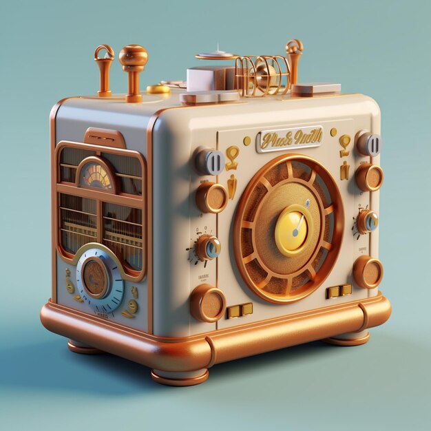 3D radio render