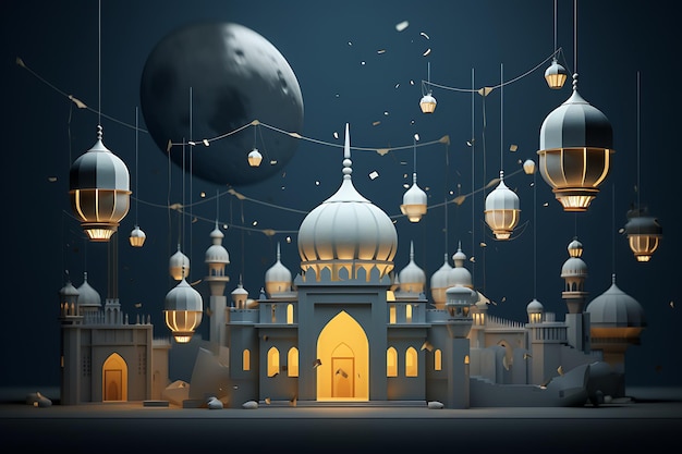 3d ramadan social media feed