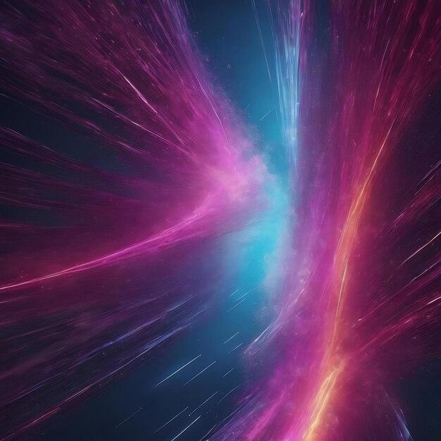 3d render of an abstract background with cyber flowing particles