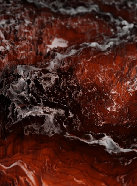 3D рендеринг абстрактного фона с мозаичной сланцевой текстурой на темных угрюмых тонах макрочастицы
