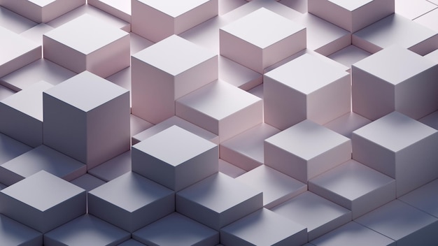 Wallpaper 3D 4k abstract cubes OS 13554