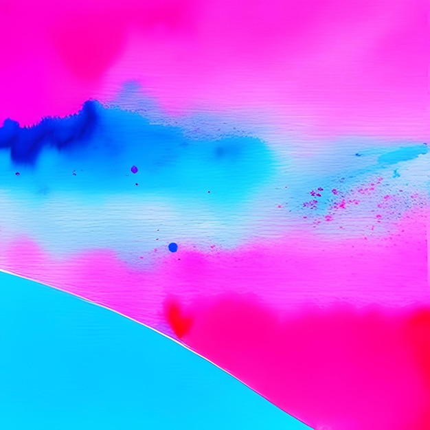 3d render abstract minimal neon background pink blue