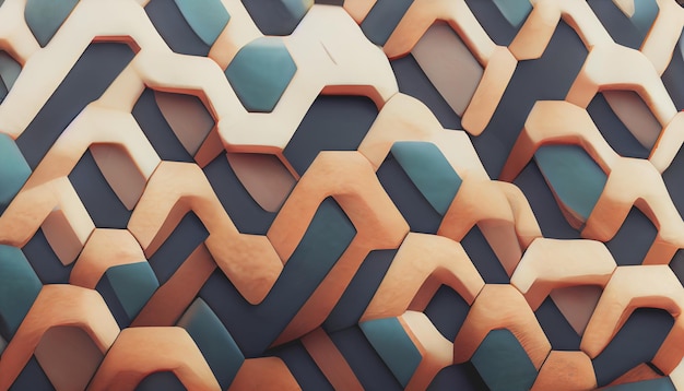 3d render abstract texture background series design