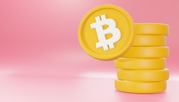 3D Render Bitcoin Verdienen