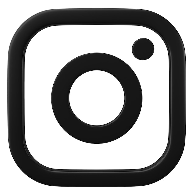 Foto rendering 3d icona della fotocamera isolata su sfondo bianco logo della fotocamera per l'interfaccia utente e il logo dell'app del sito web