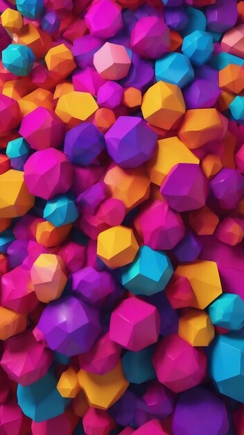 3d render colorful texture abstract background