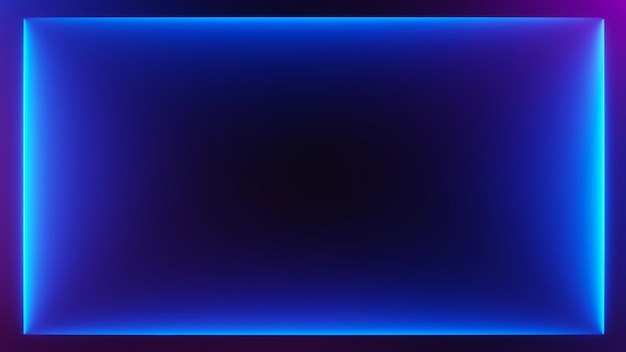 3d render of flash neon and light glowing on dark scene speed light moving lines