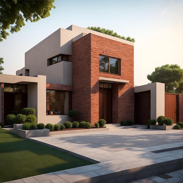 3d Render House