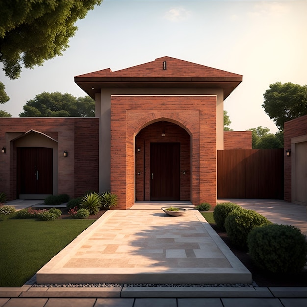 3d Render House