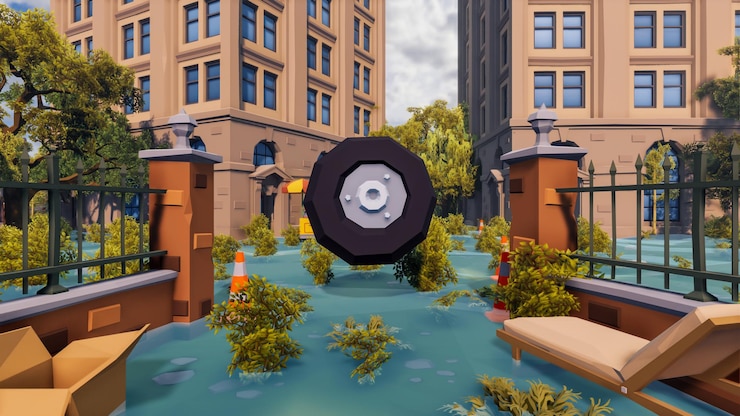 Photo 3d render and low poly graphic resources for sustainable development goals biodiversity a growing economy and ecology