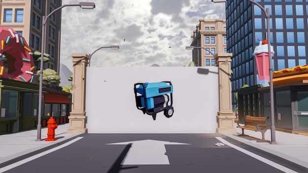 3d render and low poly graphic resources for sustainable development goals biodiversity a growing economy and ecology