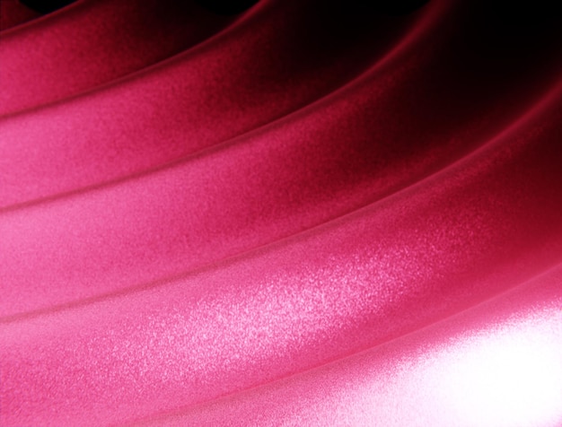 3D render magenta waves background