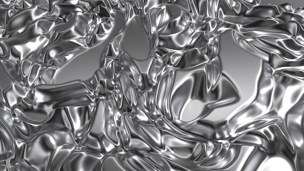 3d render metal pattern threedimensional