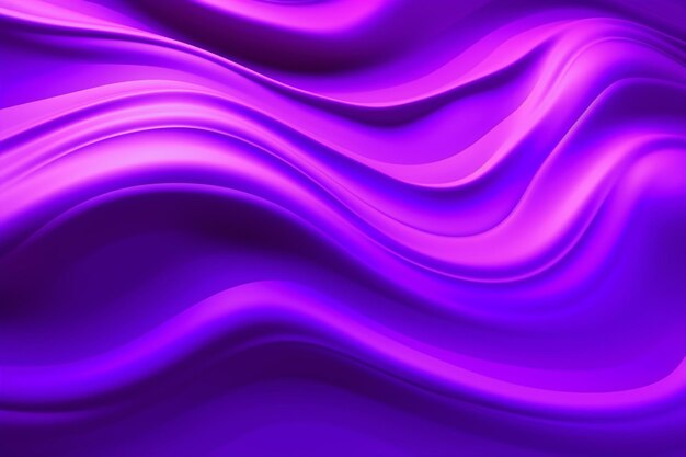 3D Render of Neon Glowing Abstract Purple Mesh Background Wallpaper