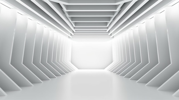 Фото 3d визуализация коридора