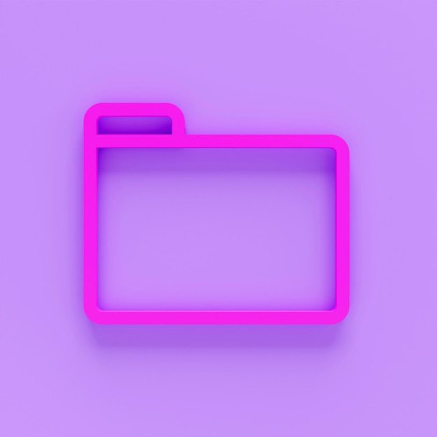 Фото 3d рендеринг значка строки файла документа простой стиль собрать выписку по счету банк данные электронный файл электронной почты концепция открытой папки 3d ребдер иллюстрация изолирована на цветном фоне