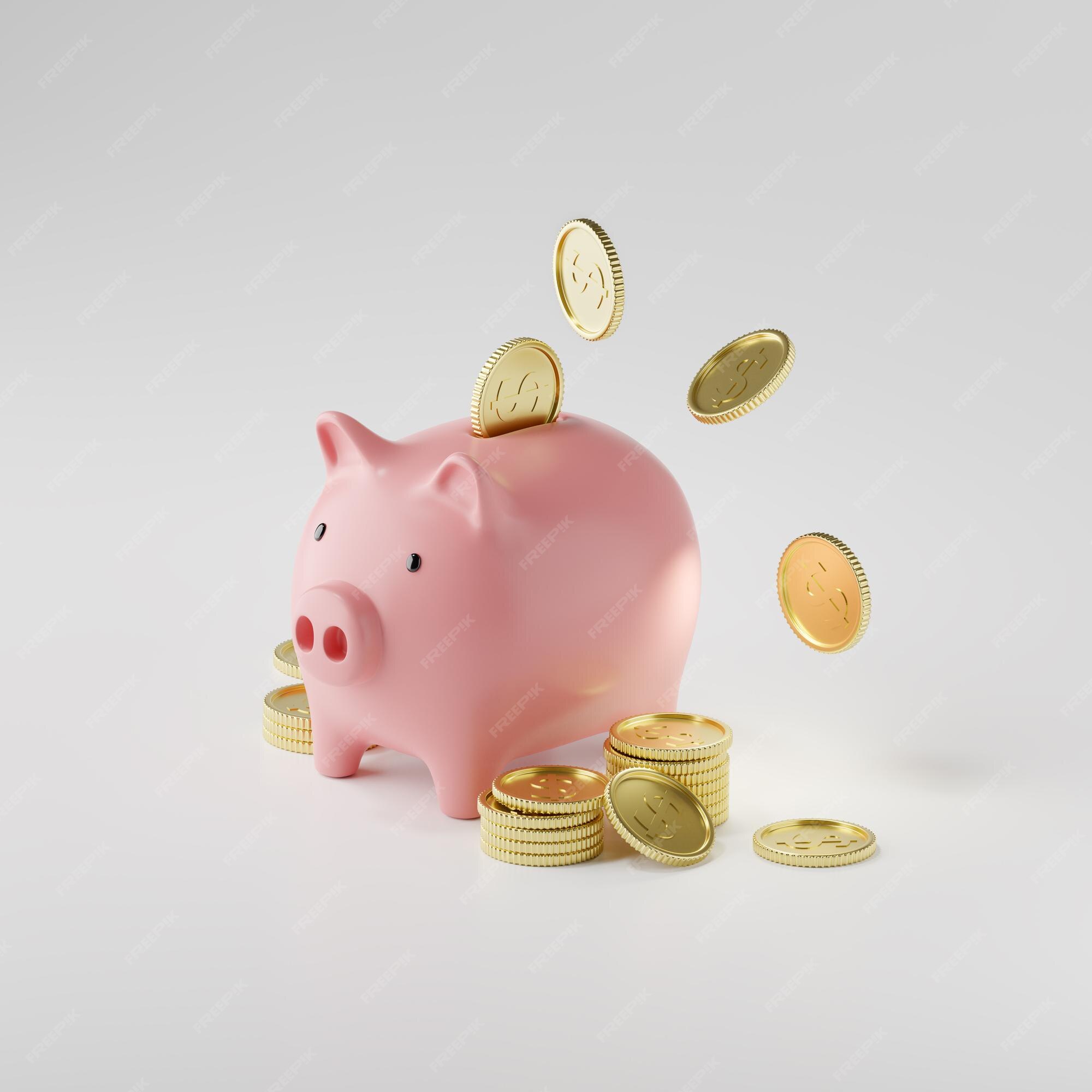 Saving PIg, Piggy Bank, Money pig – Cookiecad