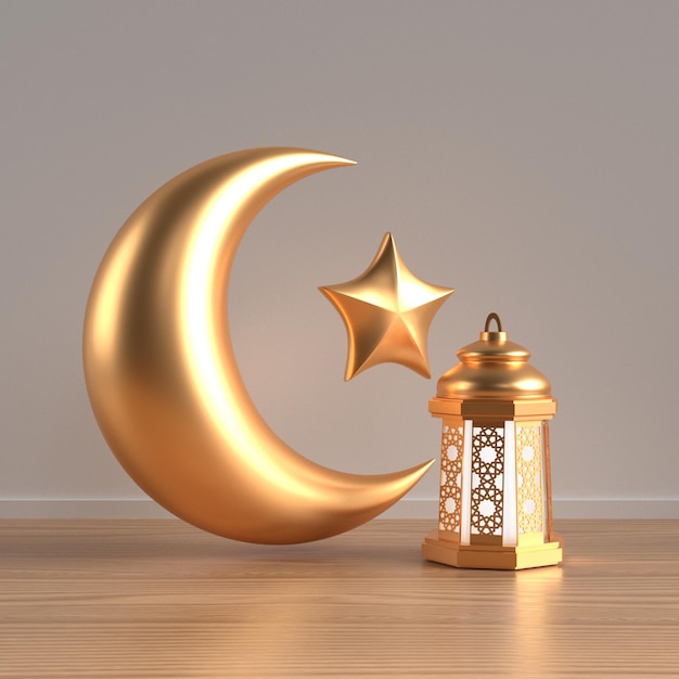3d render podium ramadhan sale 2022 for product sale islamic ramadhan