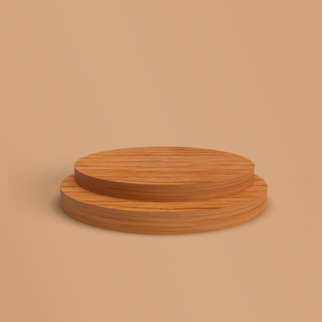 3d render podium