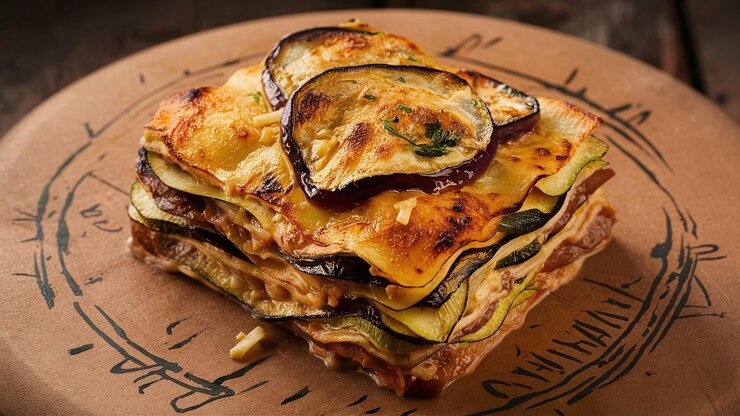 3D Render of a Traditional Italian Lasagna