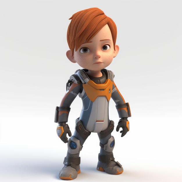 3D Render Van Leuke Ryder