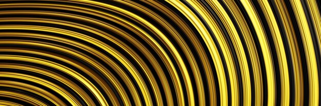 3D rendered abstract gold background