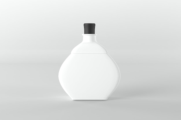 3D Rendered Bottles Mockup Template