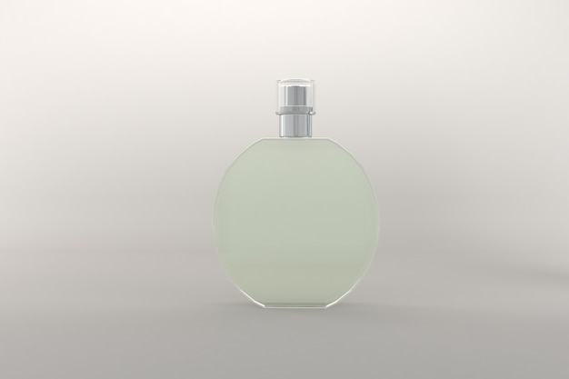 3D Rendered Bottles Mockup Template