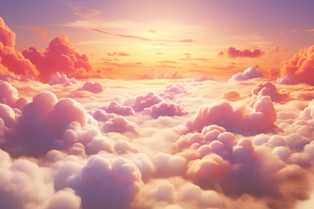 3D Rendered Cloudscape