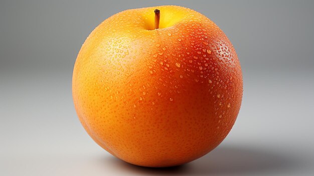 3d rendered photo of apricot