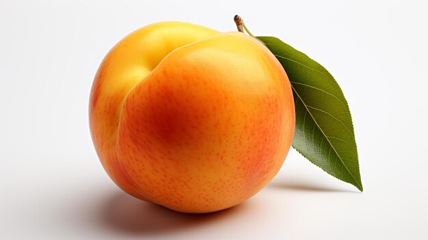 3d rendered photo of apricot