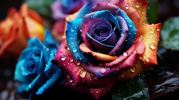 3d rendered photo of beautiful rose design