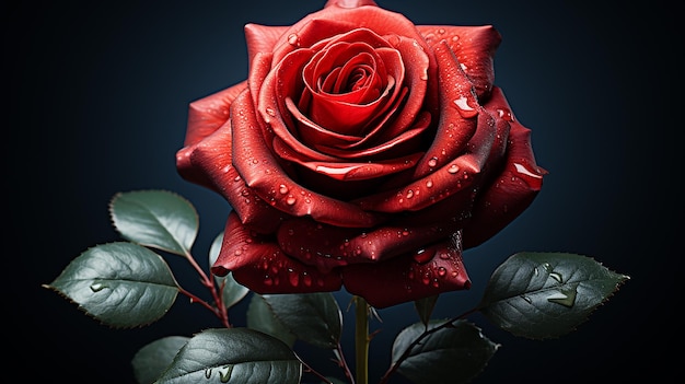 3d rendered photo of beautiful rose design