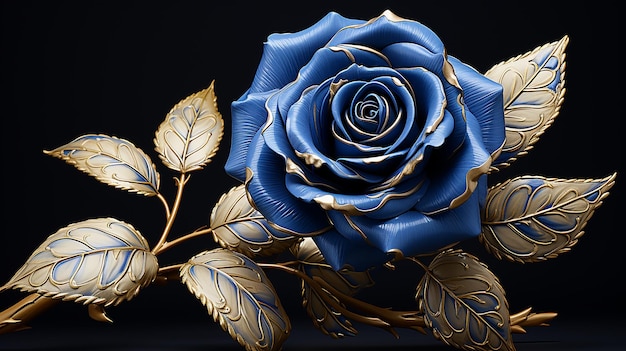 3d rendered photo of beautiful rose design