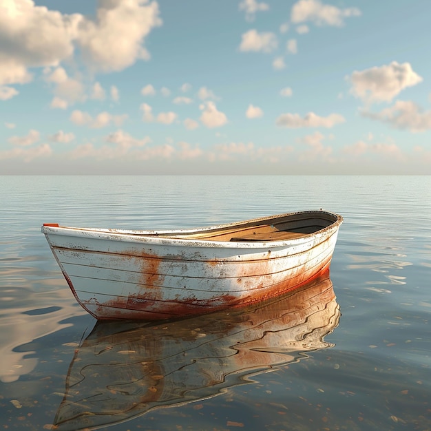 3d rendered photo of boat picture