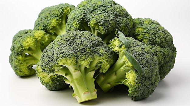 3d rendered photo of broccoli on a simple background