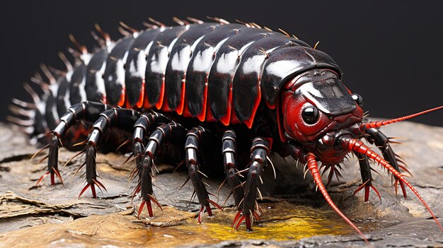 3d rendered photo of centipede