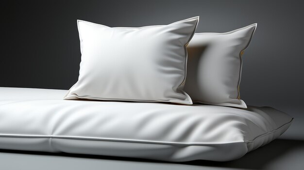 3d rendered photo of cushion design