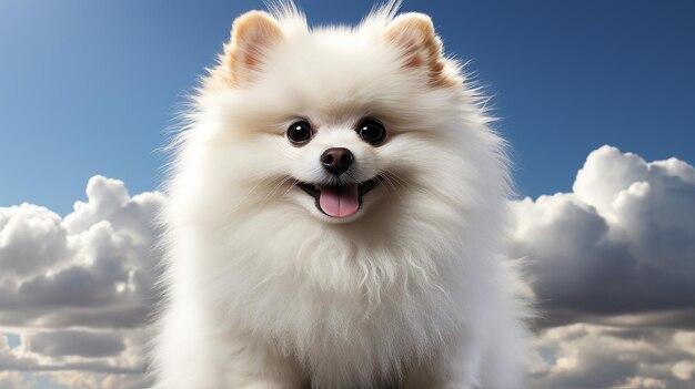 3d rendered photo of dog