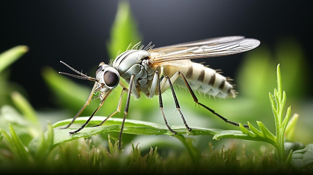 3d rendered photo of domestic housefly