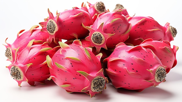 Photo 3d rendered photo of dragon fruit