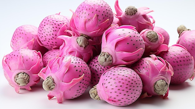 Photo 3d rendered photo of dragon fruit