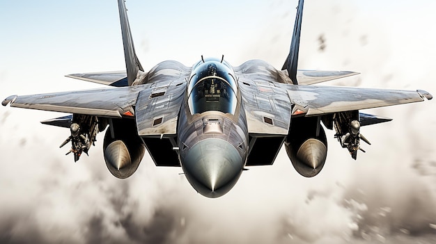 Photo 3d rendered photo of fighter jet